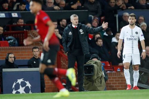 Ole Gunnar Solskjær fikk det tøft da Manchester United røk 0-2 hjemme mot Paris Saint-Germain i mesterligaen tirsdag. 