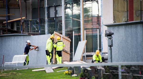 Ventilasjon på plass