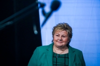 – Det er veldig gøy hvis Høyre gjør det bra, men vi må sørge for at hele borgerlig side gjør det, sier Høyre-leder Erna Solberg.