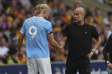 Erling Braut Haaland får ny manager i Manchester City, ifølge britiske medier.
