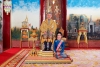 Kong Maha Vajiralongkorn med Sineenat Wongvajirapakdi 