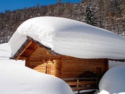 Snø på taket