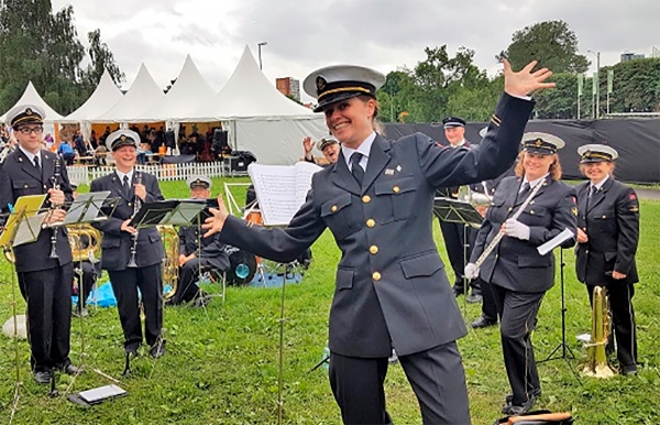 Musikere fra Jernbanens musikkorps Oslo kommer også.