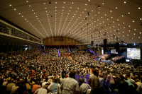 Brunstad Christian Church kan ekskludere medlemmer med homofil partner, mener Statsforvalteren. Bildet er fra Oslofjord Convention Center, som eies av Brunstadstiftelsen. 