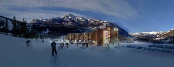 Ny alpin lodge i Hemsedal