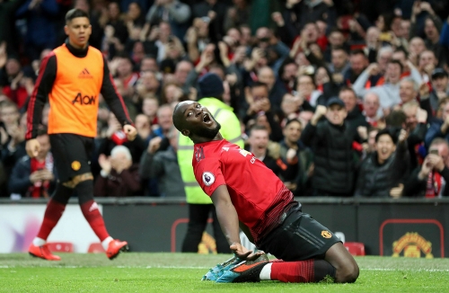 Romelu Lukaku ble matchvinner med to mål lørdag. 